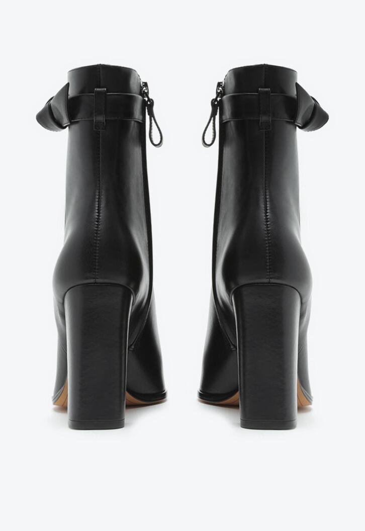 Assymmetric Clarita Bootie 90 Black