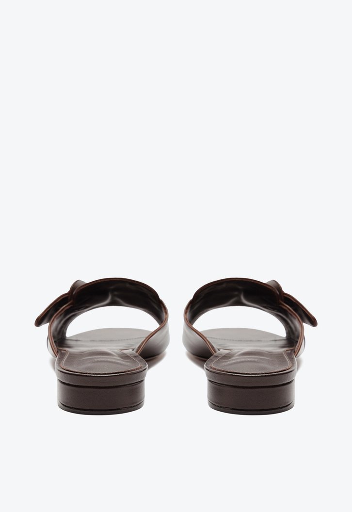 Laila Flat Dark Brown