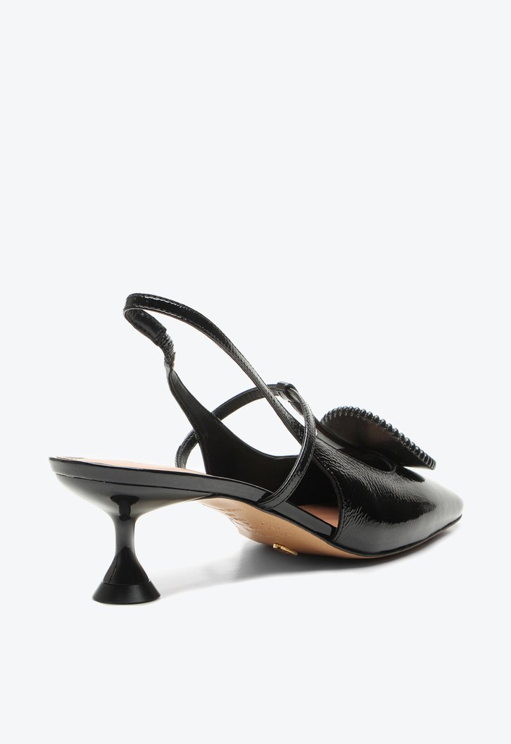 Slingback Preto Vicenza Georgia