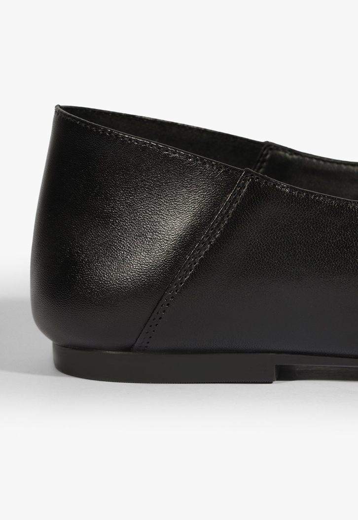 Sapatilha Hint Ballerinas Couro Preta
