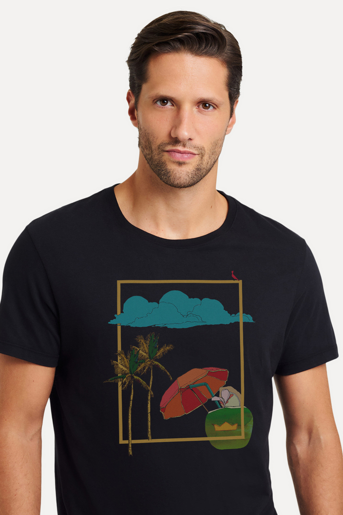 Camiseta Preta Reserva Tardezinha