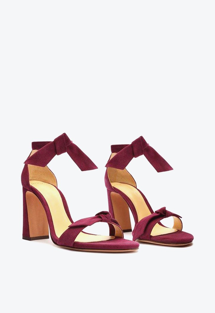 Clarita Curve 90 Suede Berry