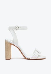 Vicky Ankle Wrap 90 White