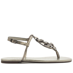 Rasteira Corrente Slim New Prateada