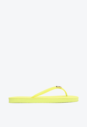 Chinelo De Dedo Amarelo Arezzo Brizza Tiras Jelly