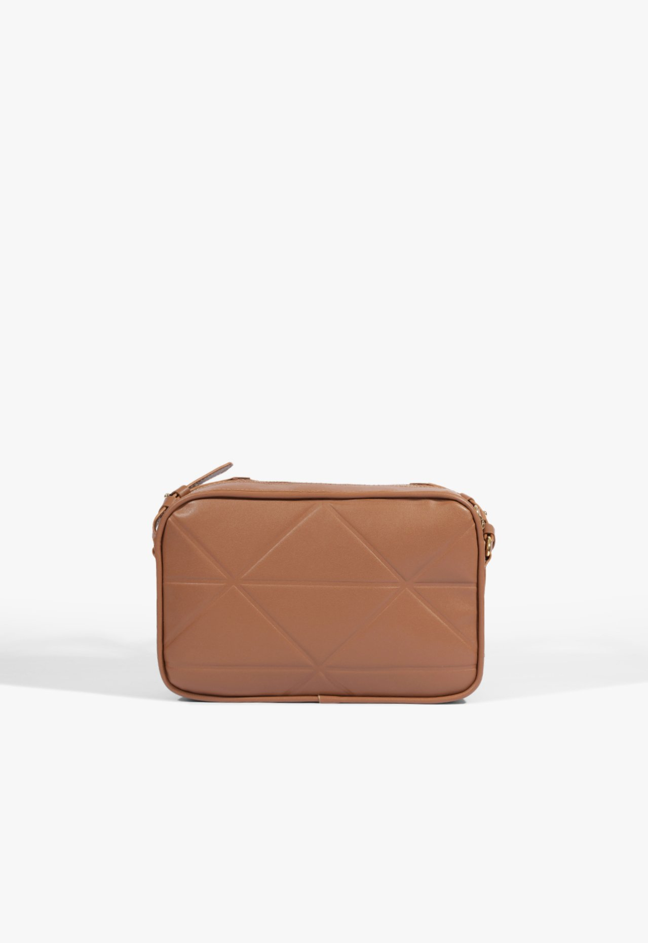 Bolsa Tiracolo Pequena Dobrevin Marrom | ZZ MALL