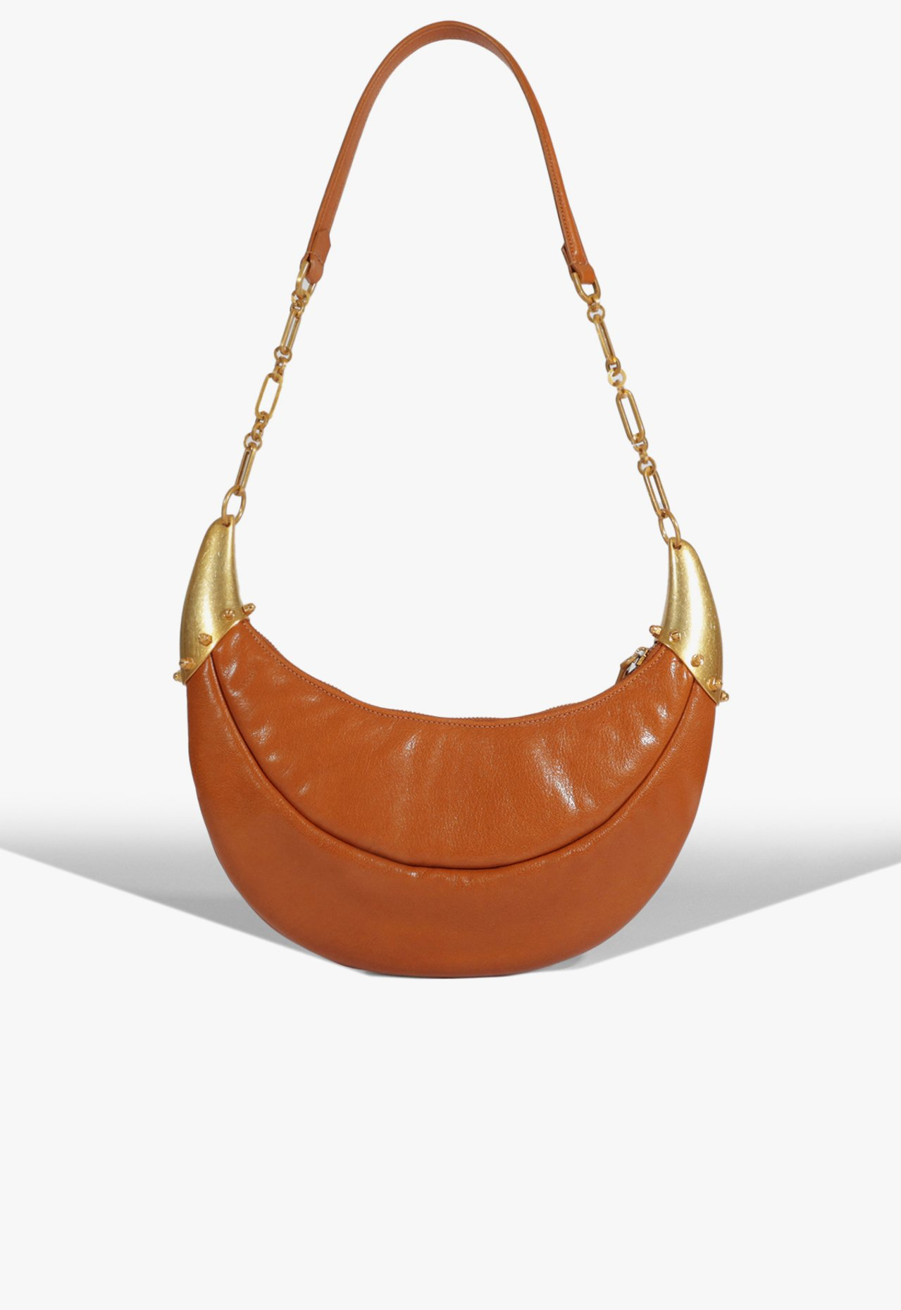 Bolsa Marrom Schutz Shoulder Goat Couro | ZZ MALL