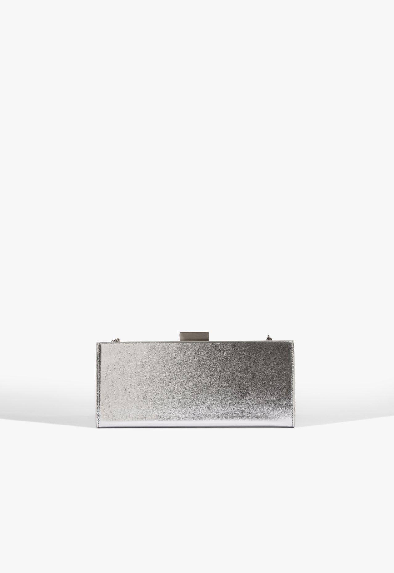 Bolsa Clutch Park Pequena Prata | ZZ MALL