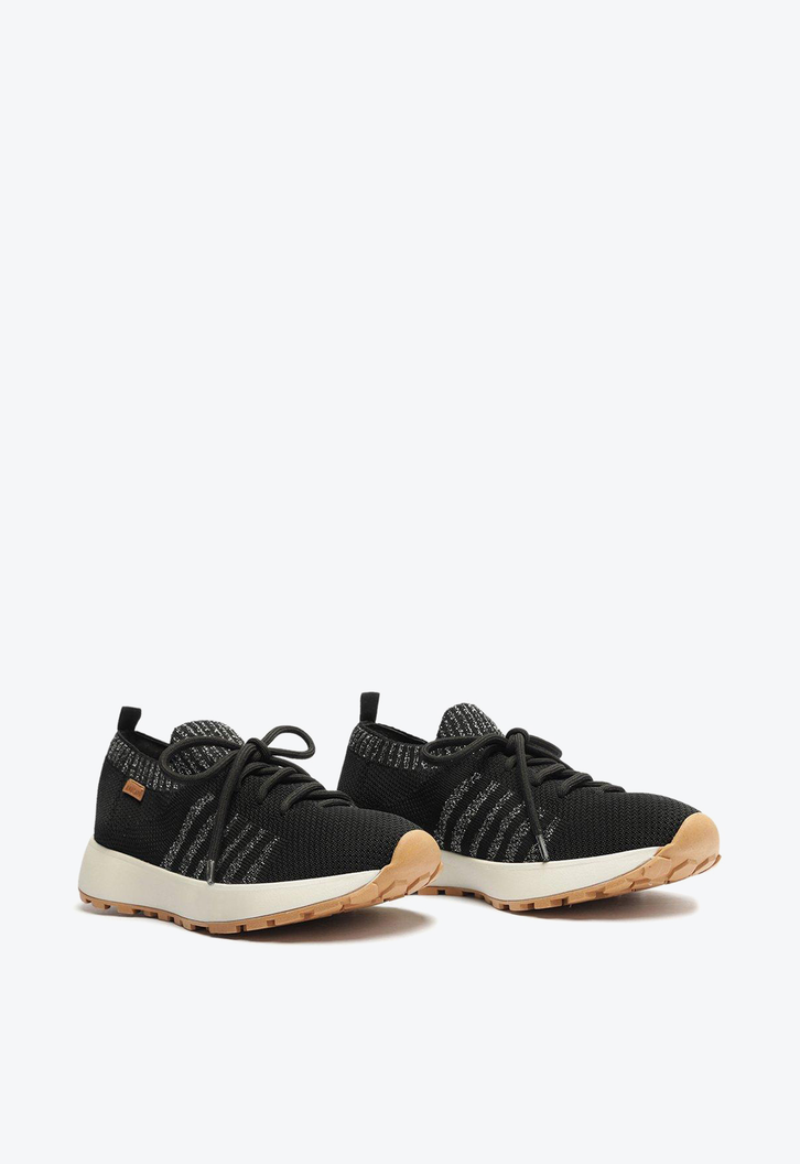 Tênis Preto Anacapri Sporty Brilho