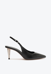Sapato Scarpin Preto Schutz Suzane Pin Heel Couro