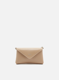 Bolsa Tiracolo Bege Giorno Pequena Envelope