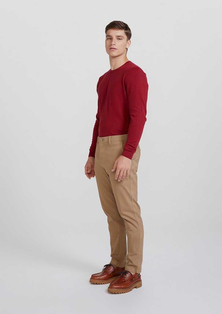 Suéter Vermelho Hering Básico Regular