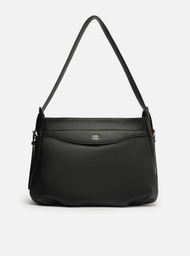 Bolsa Hobo Preta Grande Alça Fivela
