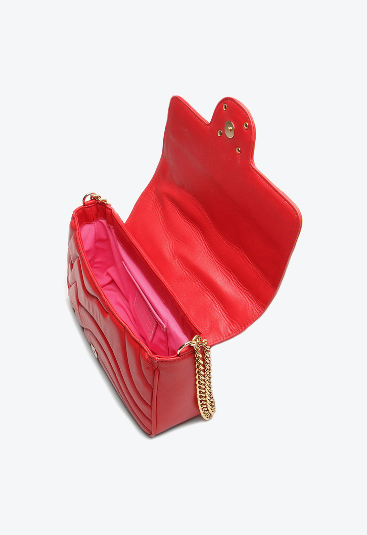 Bolsa Tiracolo Lily Média Vermelho