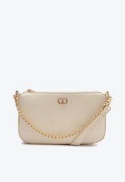 Bolsa Tiracolo Pequena Corrente Branca