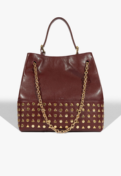 Bolsa Hobo Yana Couro Vermelha