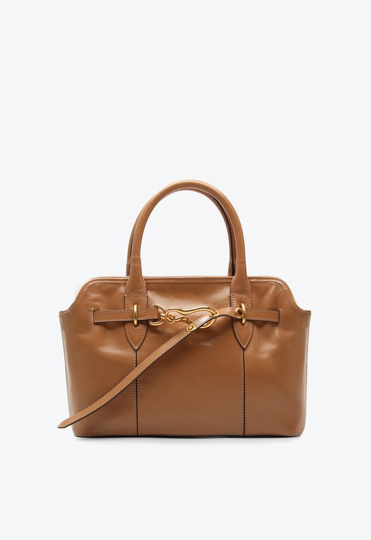 Bolsa Tote Marrom Vicenza Melinda Média | ZZ MALL