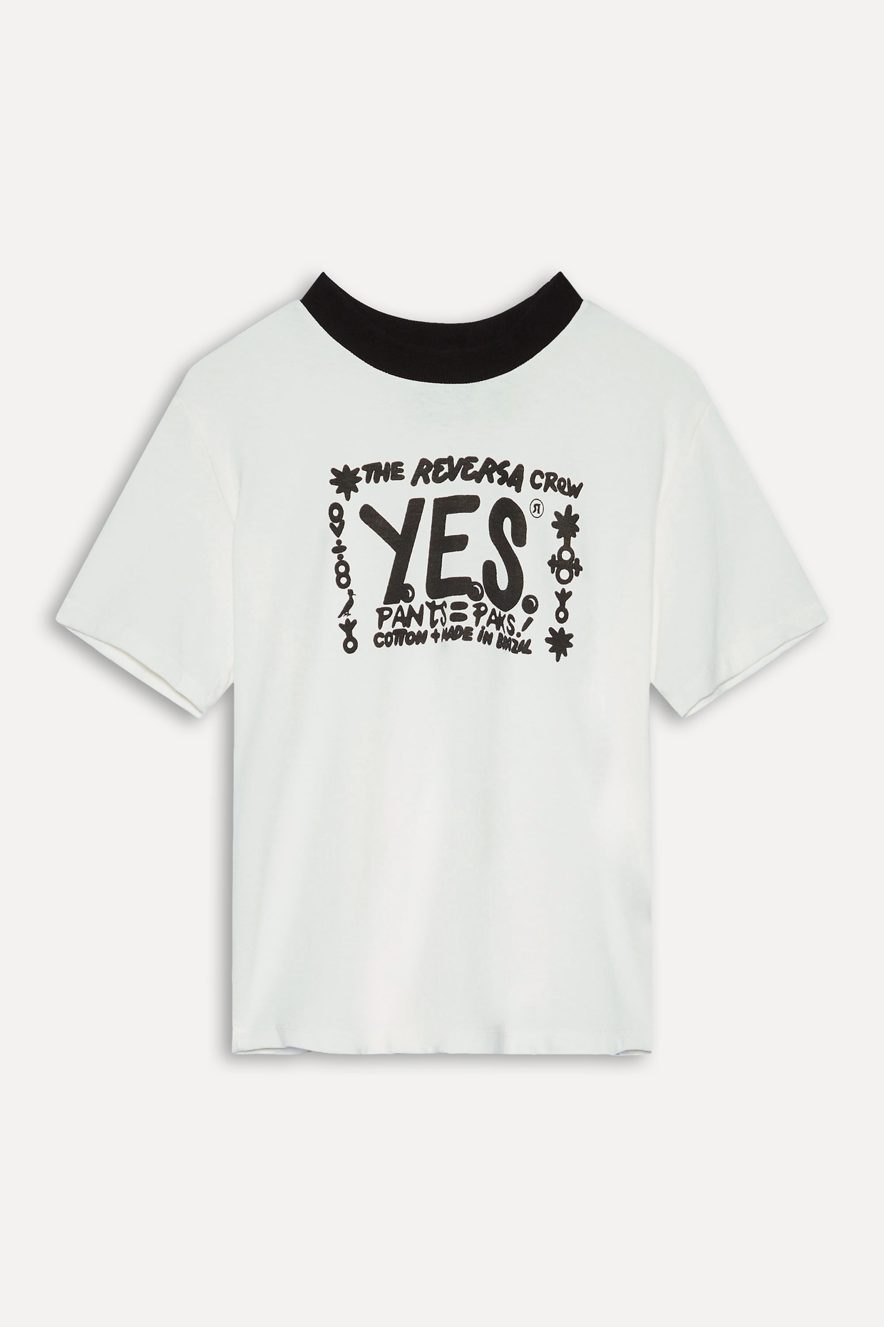 YES Tシャツ T-SHIRT BEGE REVERSA YES BRASIL | ZZ MALL