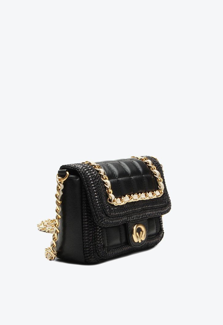 Bolsa Tiracolo Phoebe Pequena Preto
