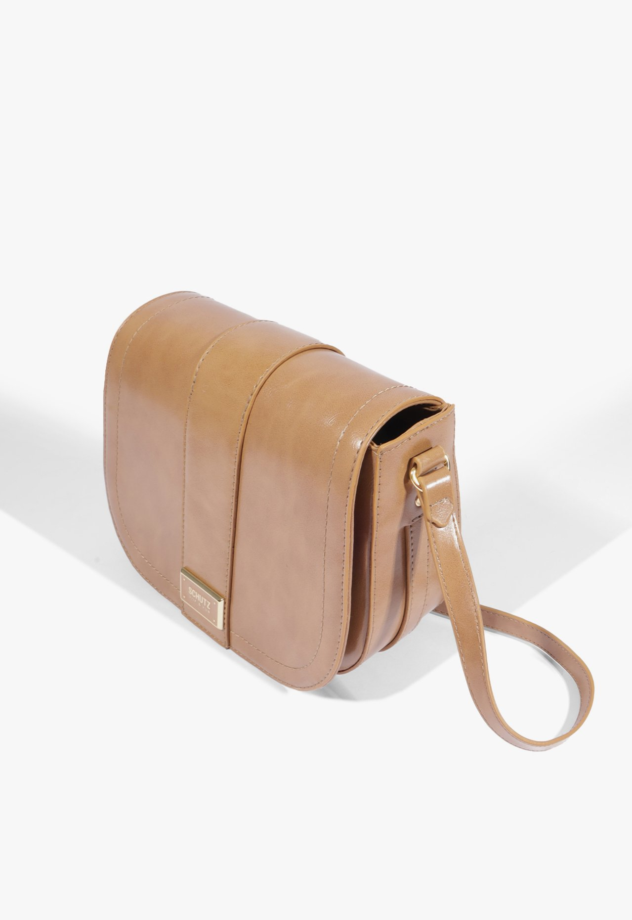 Bolsa Tiracolo Crossbody Verena Média Marrom | ZZ MALL