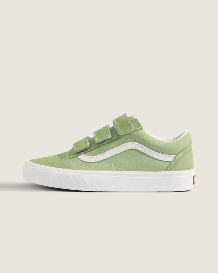 Tênis Old Skool Suede Canvas Sageleaf Green White
