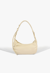 Bolsa Hobo Couro Branca