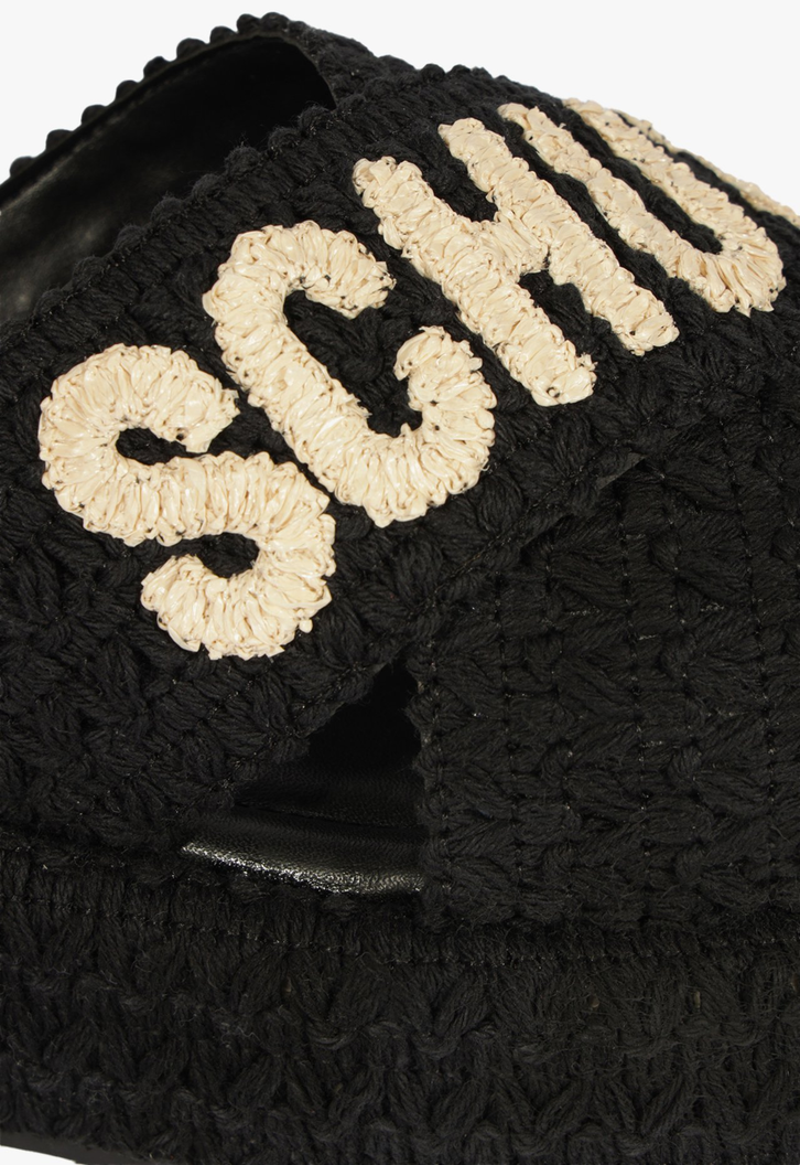 Chinelo Plataforma Schutzlogo Preto
