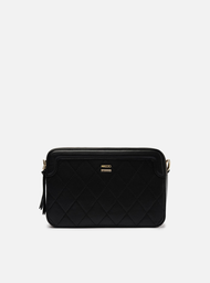 Bolsa Tiracolo Preta Média