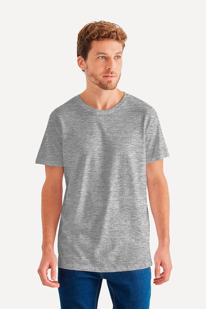 CAMISETA CINZA RESERVA SIMPLES MASCULINA