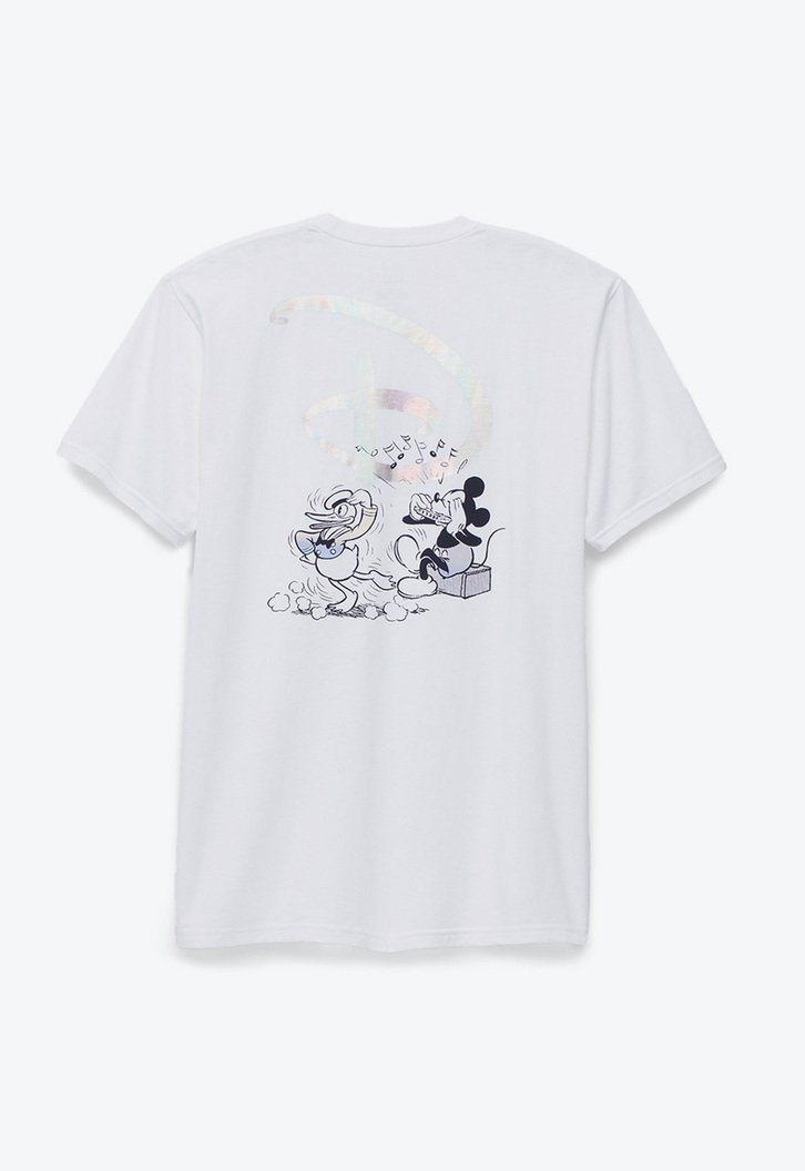Camiseta Music Box Ss 100 Club Disney White