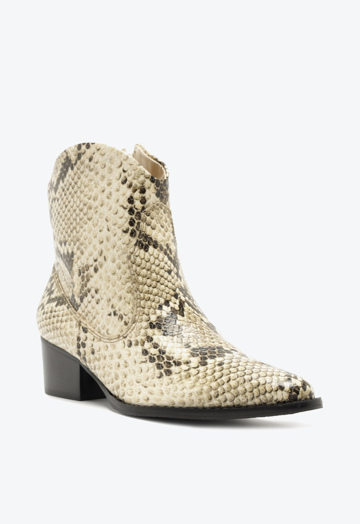 Bota S-Souli Couro Cobra