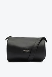 Bolsa Tiracolo Preta Anacapri Redonda Pequena
