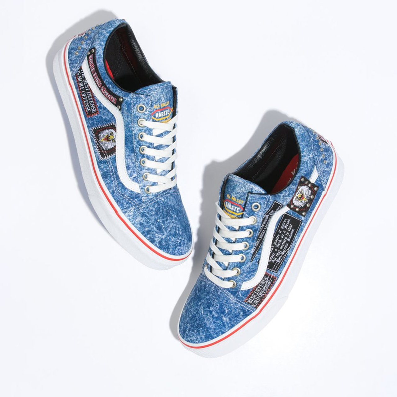 Tênis Old Skool Vans X Cobra Kai Multi True White | ZZ MALL Tênis Old Skool Vans X Cobra Kai Multi True White | ZZ MALL