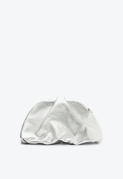Pouch Bag Prata Schutz Couro