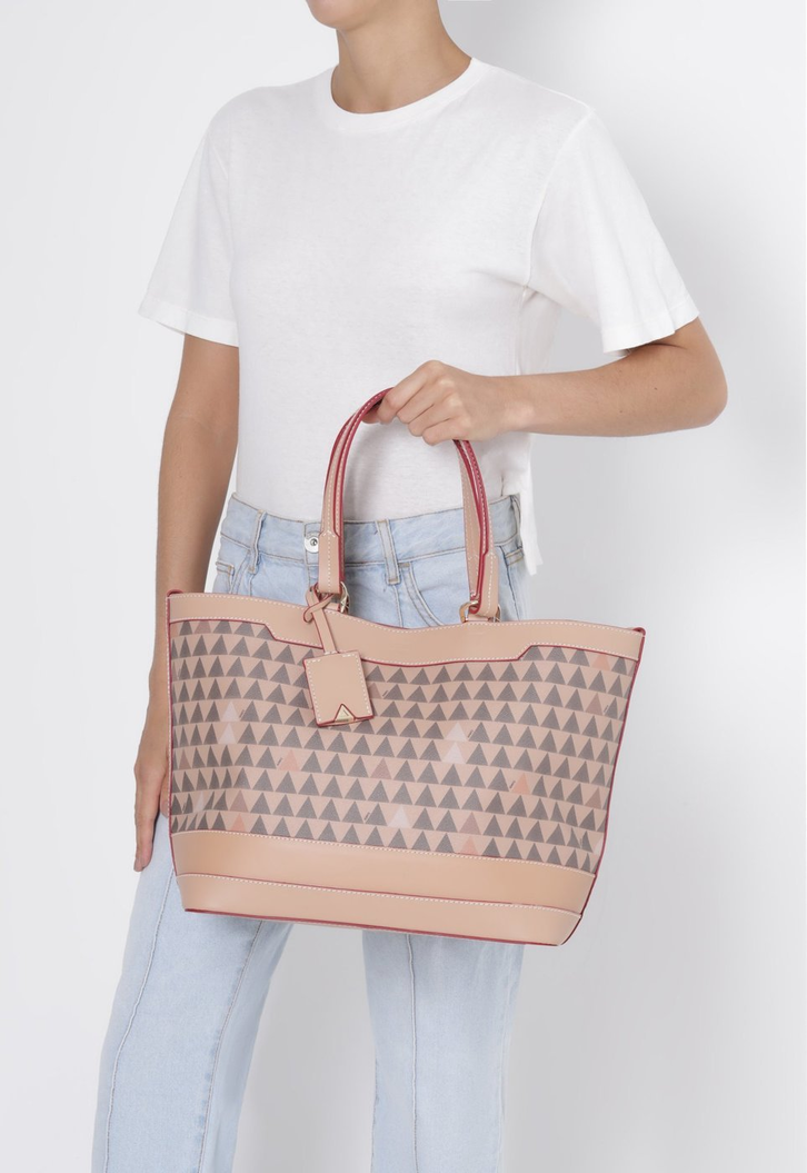 Bolsa Tote Bege Schutz Neo Emma Triangle