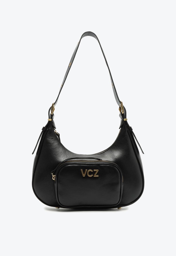 Bolsa Preta Vicenza Shoulder Alana Pequena