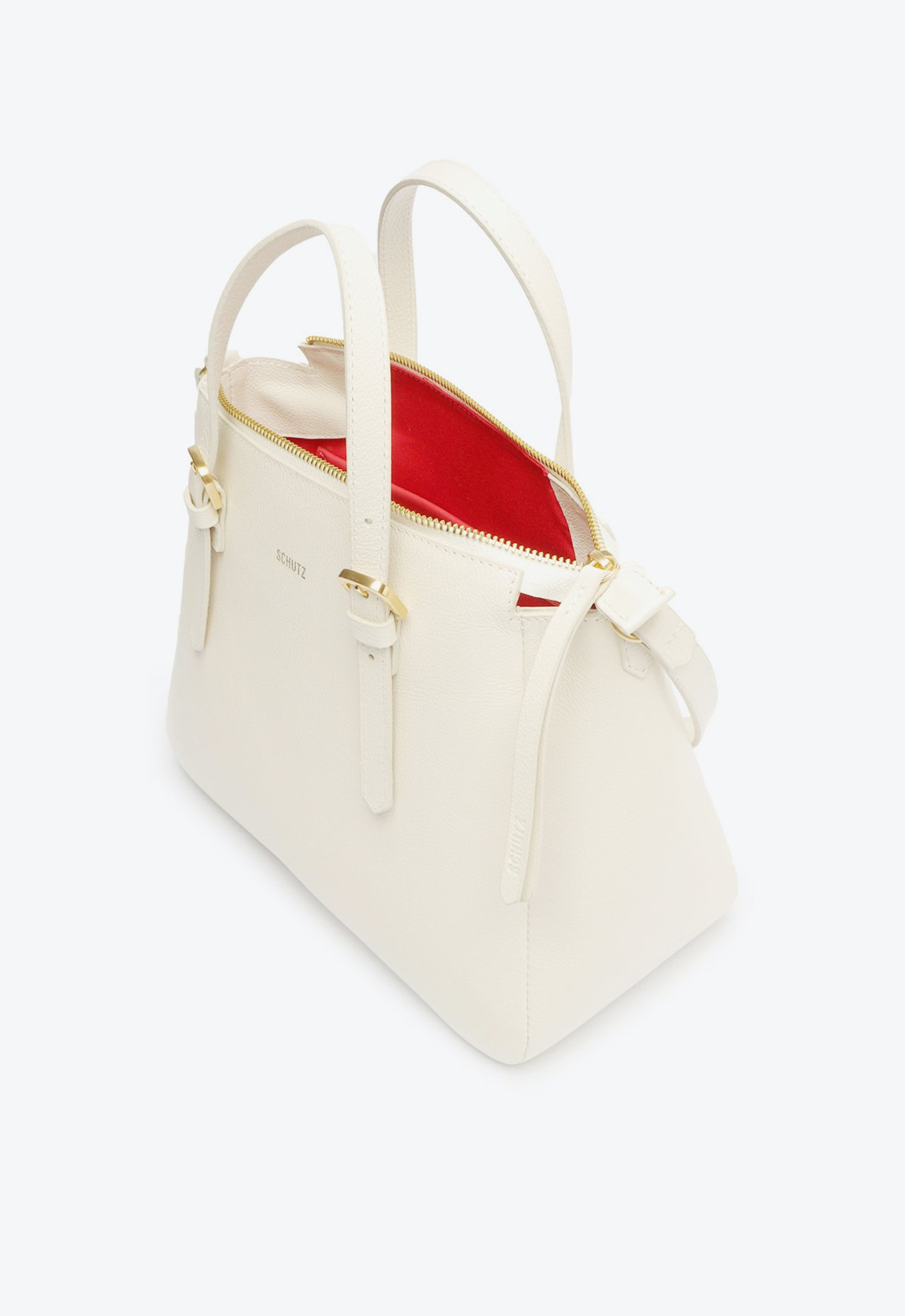 Bolsa Tote Branca Schutz Grande Sara Couro | ZZ MALL