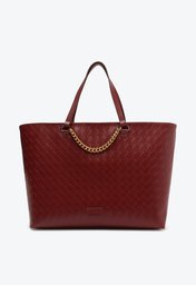 Bolsa Shopping Roxa Anacapri Corrente Grande