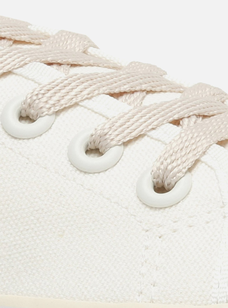 Tênis ZZ Play Branco e Off-white Lona