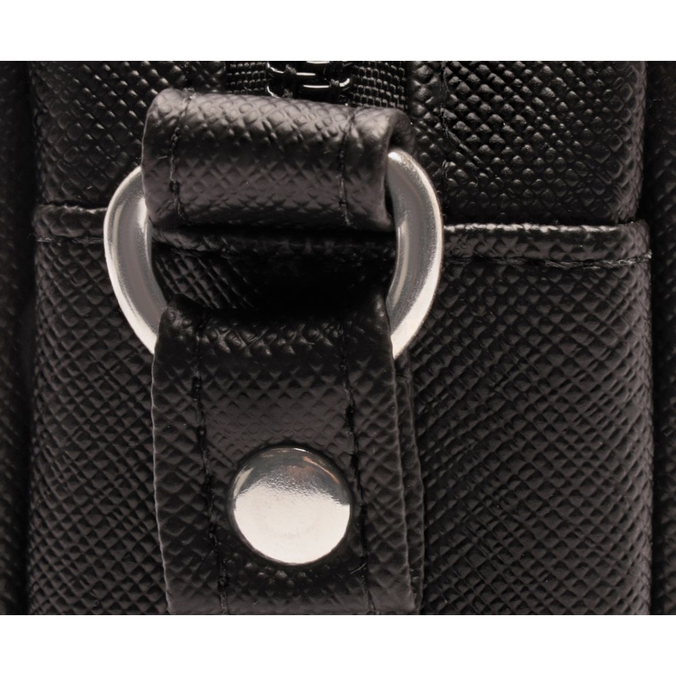Bolsa Tiracolo Preta Barbicacho Pequena
