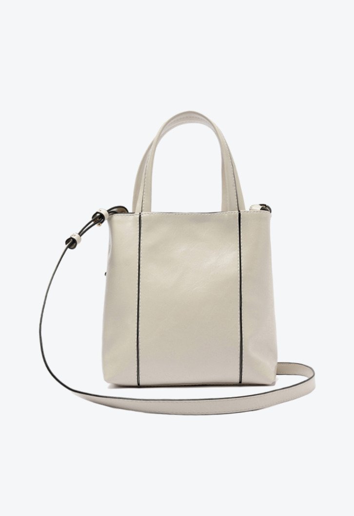 Bolsa Tote Pequena Megan Branca