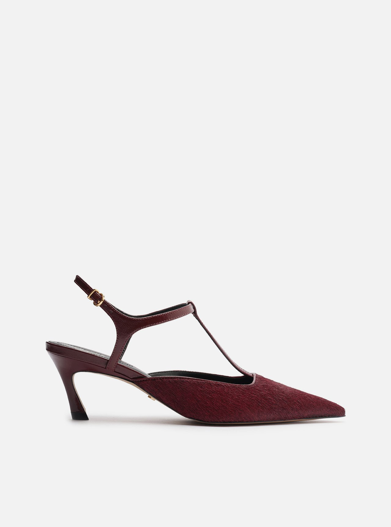 Scarpin Vermelho Pelo Salto Kitten Aberto Telma | ZZ MALL Scarpin Vermelho Pelo Salto Kitten Aberto Telma | ZZ MALL