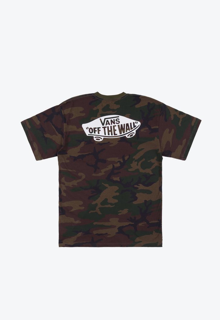 Camiseta Vans Otw Classic Back Ss Camo White