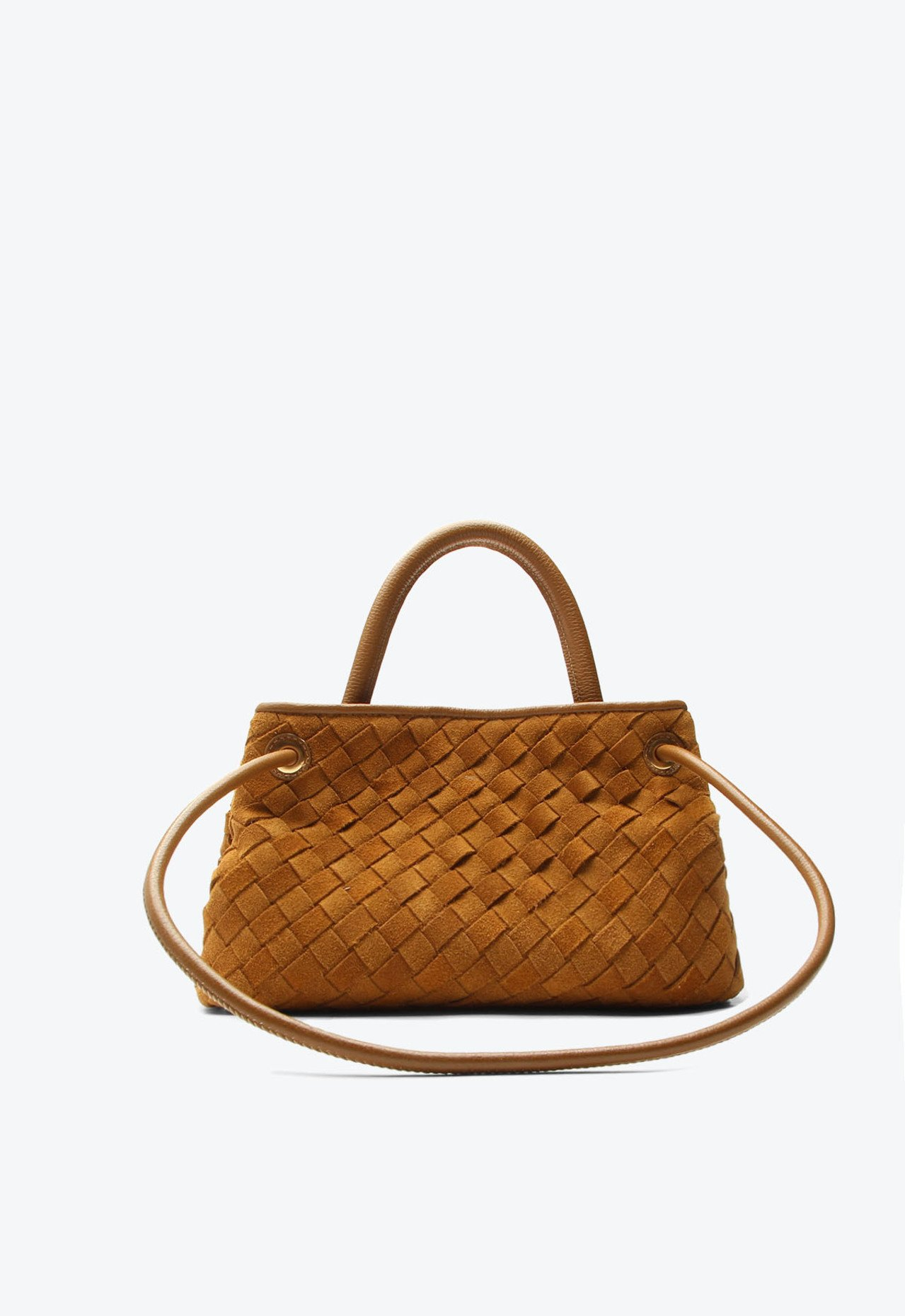 Bolsa Tote Mika Média Caramelo | ZZ MALL