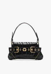 Bolsa Preta Vicenza Shoulder Lien Média