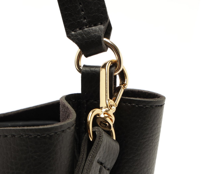 メ Bolsa Tiracolo Média Floater Imã Preta | ZZ MALL