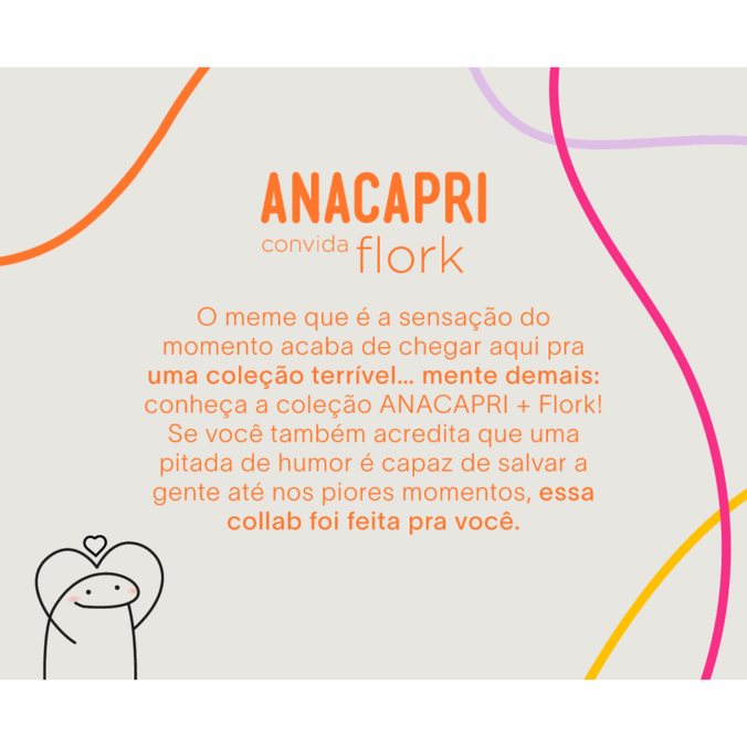 Kit Rasteira Branca e Necessaire Flork