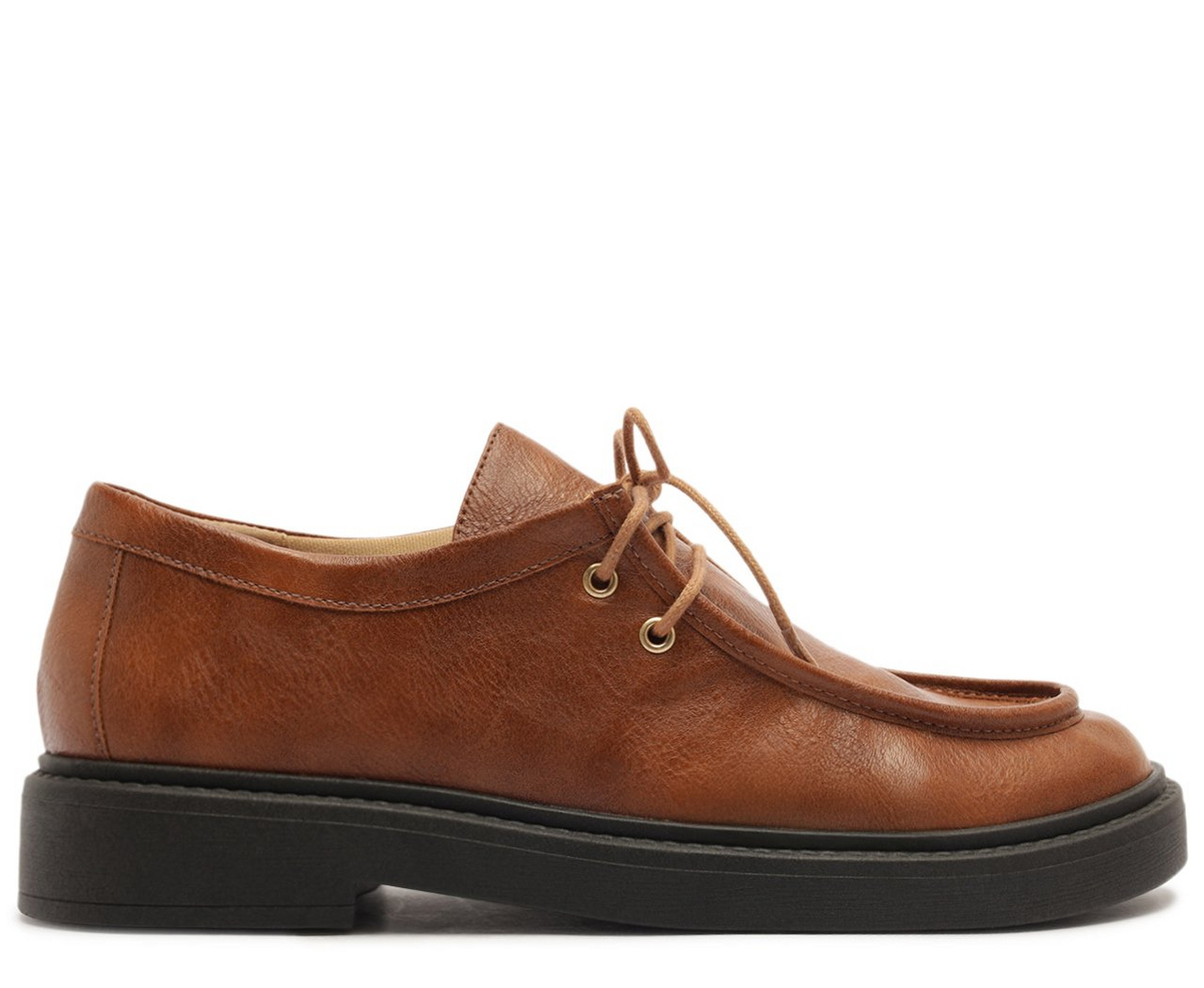 Mocassim Oxford Amarração Marrom | ZZ MALL