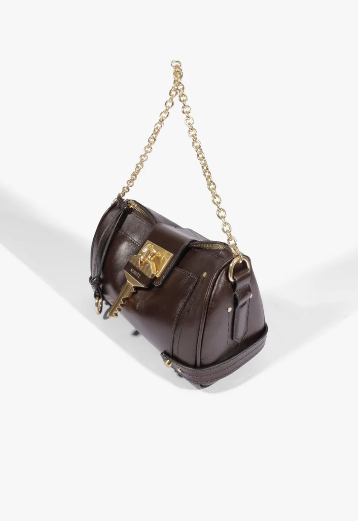 Bolsa Tiracolo The Secret Couro Marrom | ZZ MALL