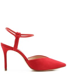 Sapato Scarpin Vermelho Schutz Knots